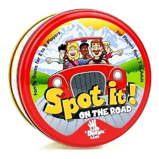 Juego De Cartas Dobble Spot It Figuras Carreras On The Road