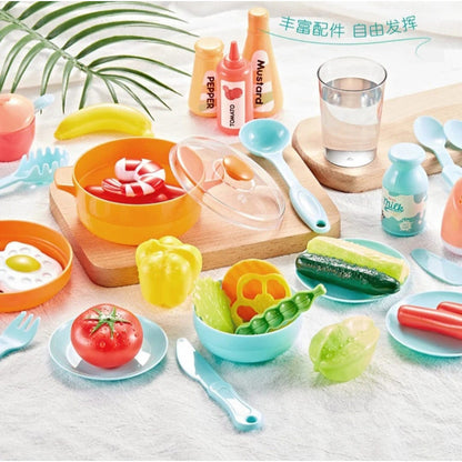 Cocina De Juguete Con Luz- Sonido- Vapor- Utensilios Niños