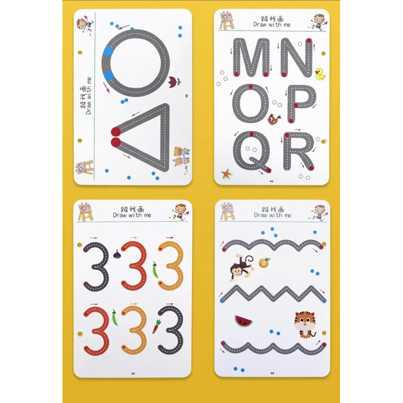 Juego De Coordinación De Trazos Manual Mágicos Niños