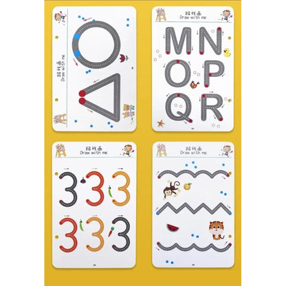 Juego De Coordinación De Trazos Manual Mágicos Niños