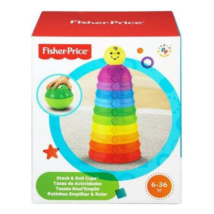 Tazas Apilables Lógicos Colores Y Números - Fisher Price Multicolor