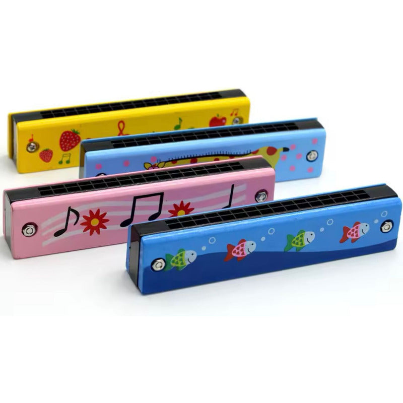 Set Instrumentos Musical Sensorial Madera Para Niños