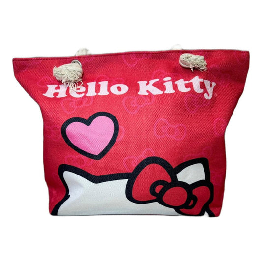 Bolso Cartera Grande Hello Kitty Multiusos