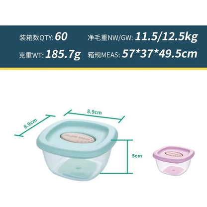 Pack 4 Contenedores Taper Snack Comida Bebe-niños