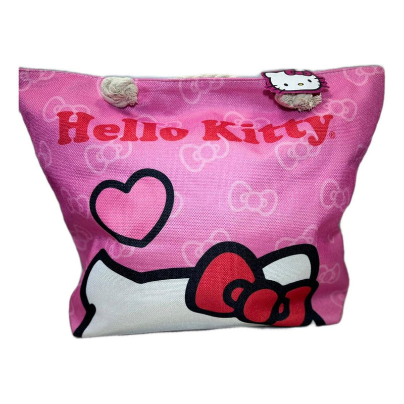 Bolso Cartera Grande Hello Kitty Multiusos