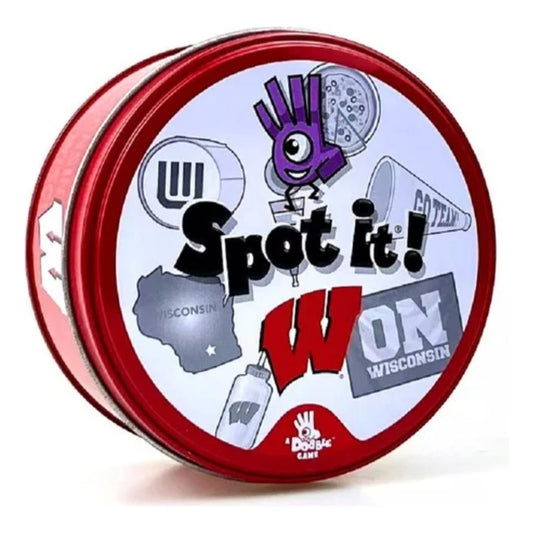 Juego De Cartas Mesa Game Spot It Wisconsin