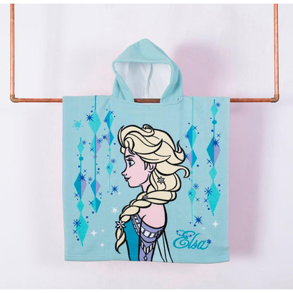 Toalla Con Capucha Niños Personajes Animados Playa-piscina
