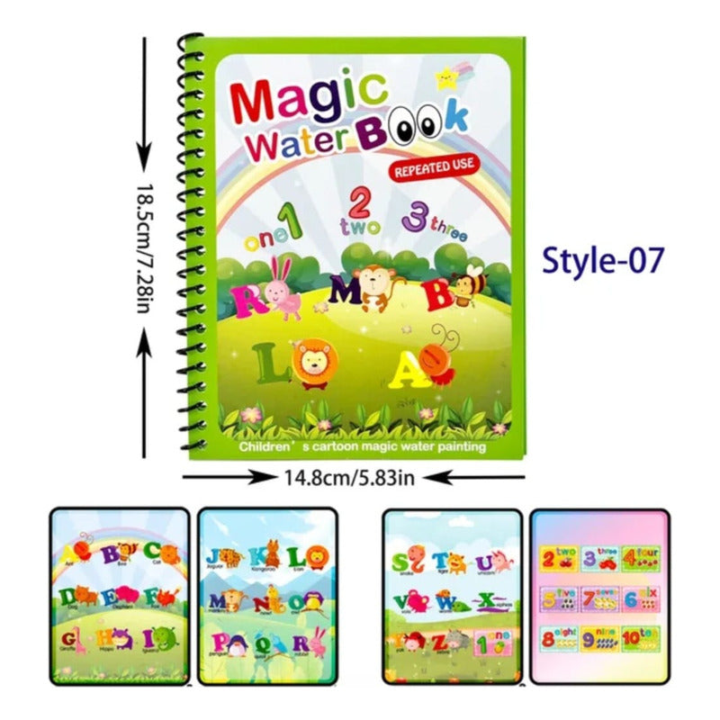 Cuaderno Magico De Agua Para Niños Y Niñas Dibujo