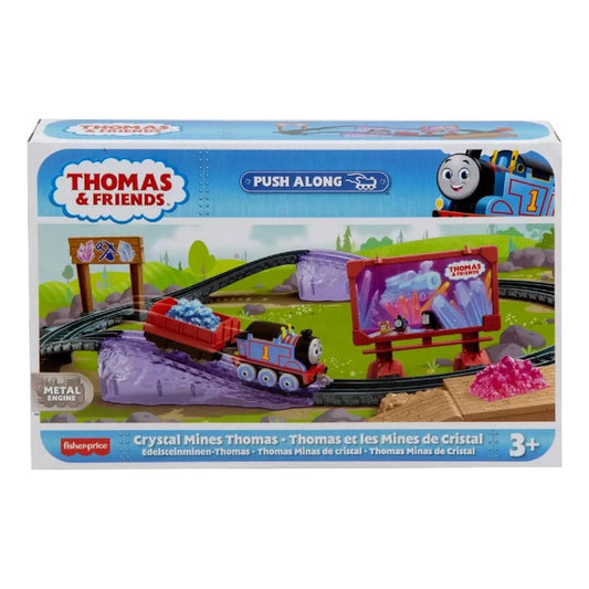 Tren Y Pista Thomas Y Sus Amigos  Minas De Cristal Thomas Azul