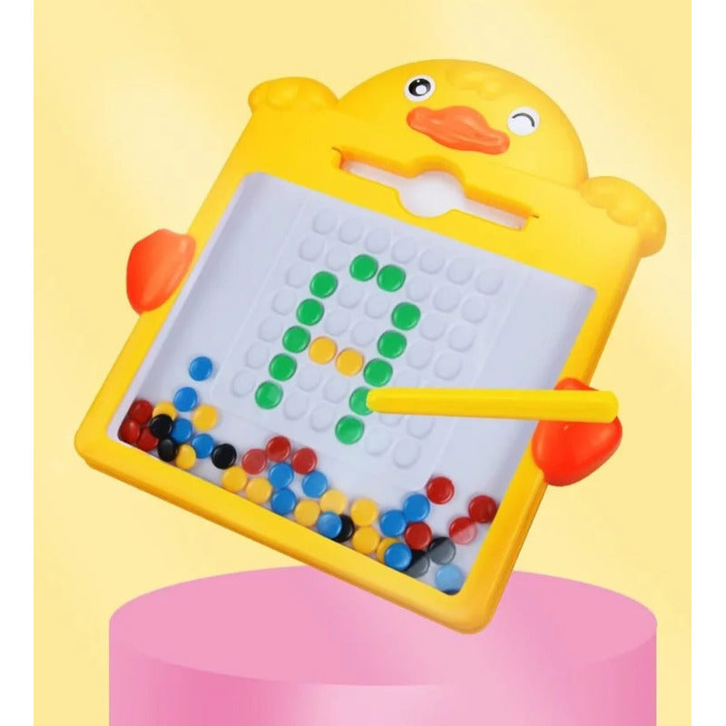 Juego Tablero De Patrones Magnético Modelo Patico Niños