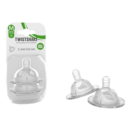 Tetinas Twistshake Anti-cólico 2 Uns M 2+m