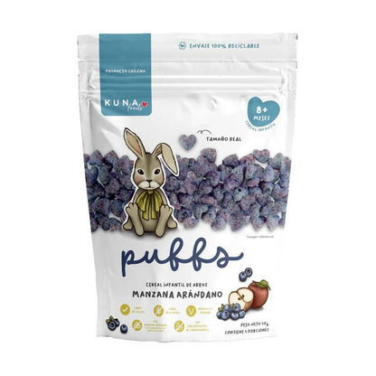 Pack Puffs Kuna Foods Cereal Niños Familiares
