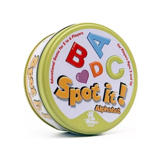 Juego De Cartas Dobble Spot It Letras A B C Para Niños