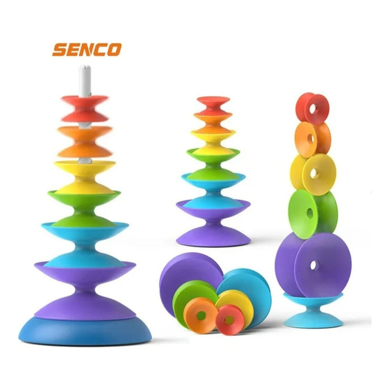 Juego De Apilar Equilibrio Para Bebés -niños Multicolor