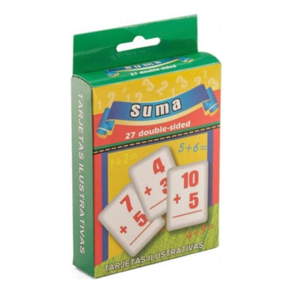 Pack Tarjeta Matemáticas Aprendizaje Didáctico Para Niños
