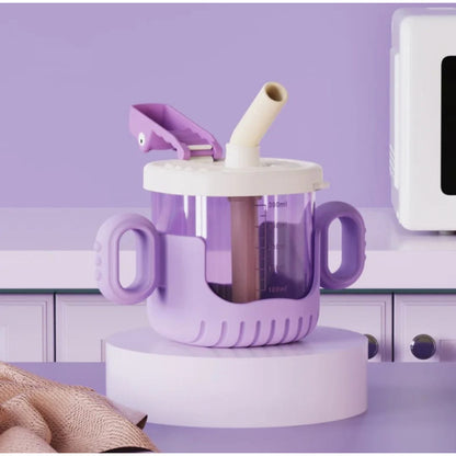 Vaso Entrenamiento  -bombilla -antideslizante Silicona Bebé