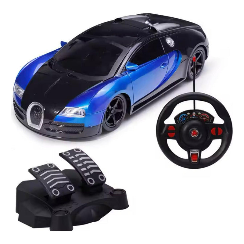Auto A Control Remoto Con Pedales Juguete Niños
