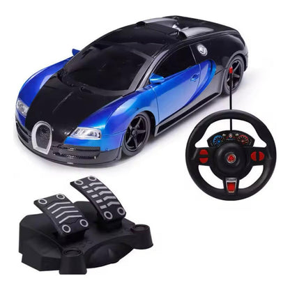 Auto A Control Remoto Con Pedales Juguete Niños