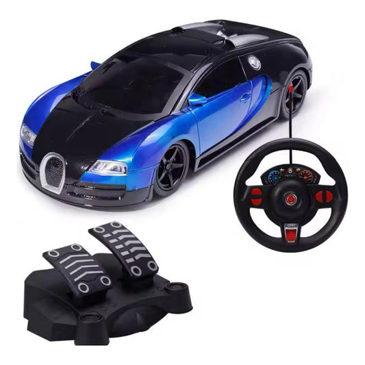 Auto A Control Remoto Con Pedales Juguete Niños