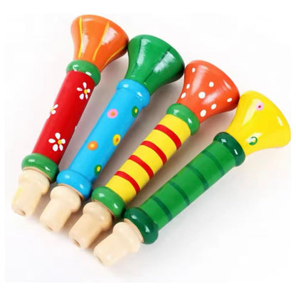 Set Instrumentos Musical Sensorial Madera Para Niños
