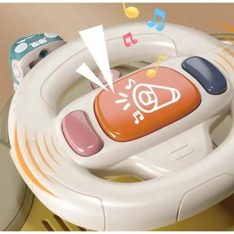 Volante Infantil Multifunción Para Bebe Juguete Musicales