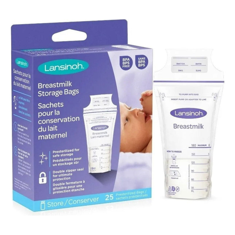 Bolsa De Almacenamiento De Leche Materna Lansinoh