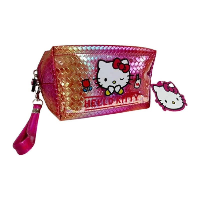 Estuche Lapices-cosmeticos-multiusos Hello Kitty Kawaii Niña