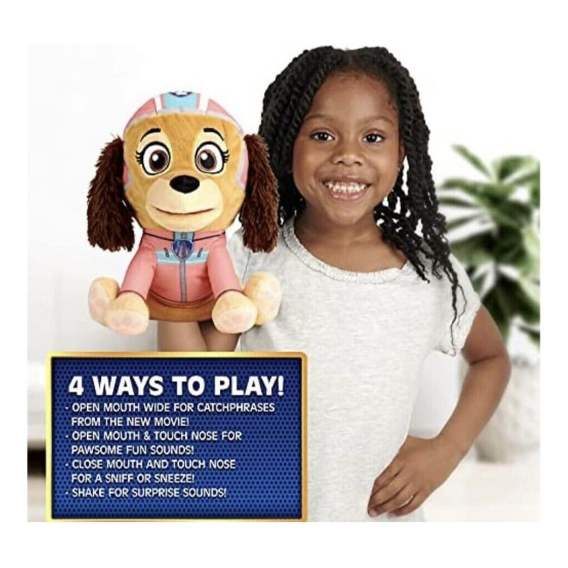 Peluche Marioneta -titere Paw Patrol Con Sonido - Niños