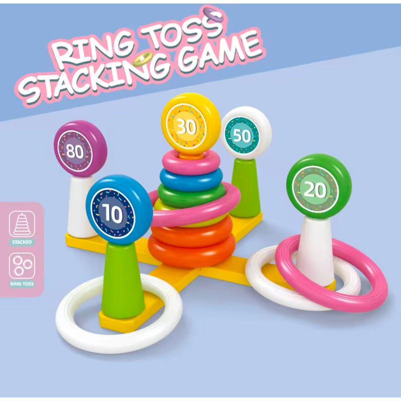 Juego De Encaje Aros Y Lanzamientos Para Bebes-niños