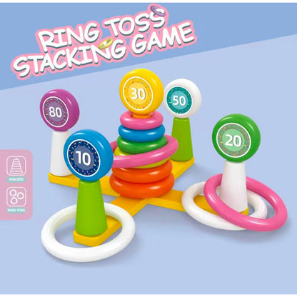 Juego De Encaje Aros Y Lanzamientos Para Bebes-niños