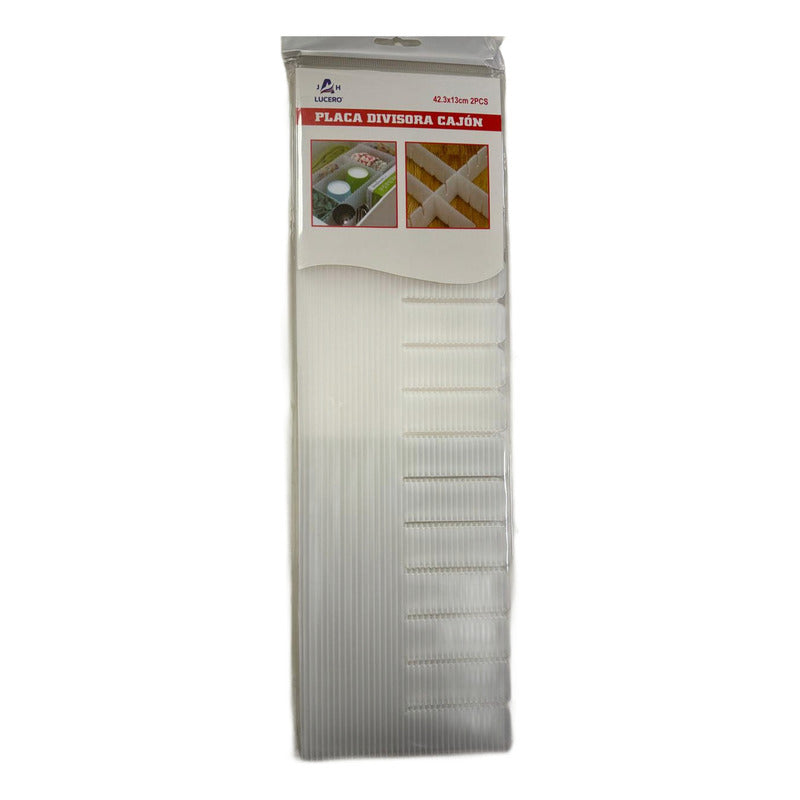 Separadores De Gaveta Organizador Closet 2 Pcs Ajustables