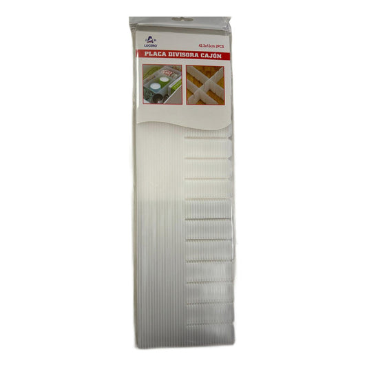 Separadores De Gaveta Organizador Closet 2 Pcs Ajustables