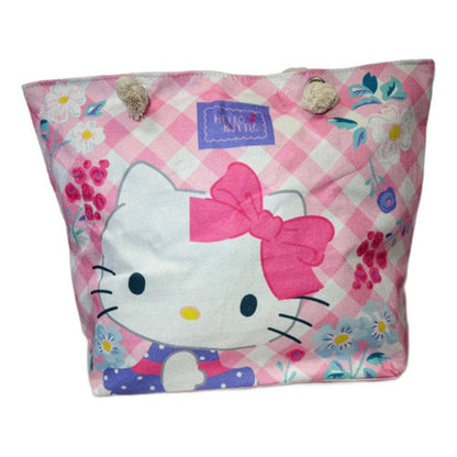 Bolso Cartera Grande Hello Kitty Multiusos