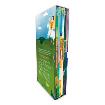 Pack 6 Libros Cuentos Clásicos Ilustrados Tapa Dura Infantil
