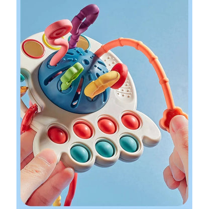 Juego Sensorial Para Bebe Educativo Montessori Silicona