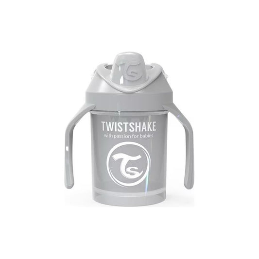 Vaso Anti Derrame Mini Cup 230 Ml Twistshake Gris Liso