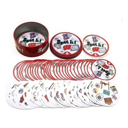 Juego De Cartas Mesa Game Spot It Wisconsin