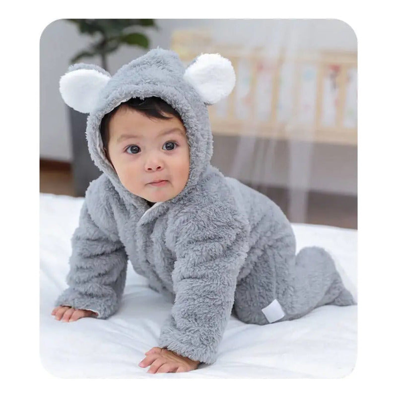 Enterito Osito Plush Peludito Polar Bebé