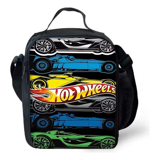 Lonchera - Bolso Escolar Multiusos Niños Diseños Autos