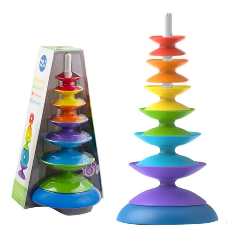 Juego De Apilar Equilibrio Para Bebés -niños Multicolor