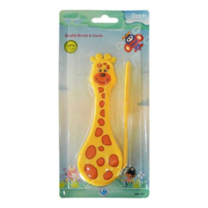 Set De Cepillo Y Peine Cerda Suaves Para Bebés-niños Colores