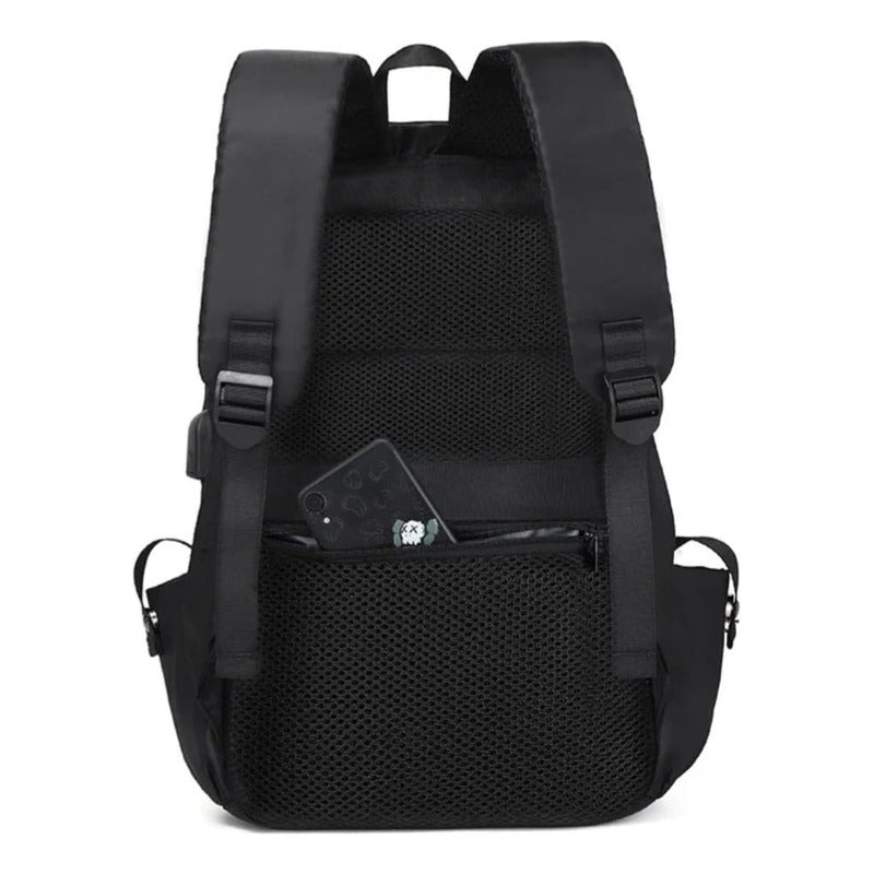 Mochila Escolar Modelo Messi Futbol Multiusos