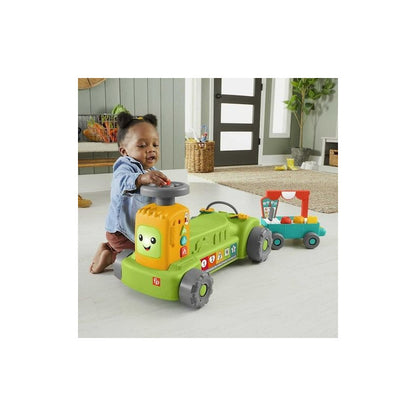 Juguete Corre Pasillo Para Bebé Tractor Aprendizaje 4 En 1 Verde