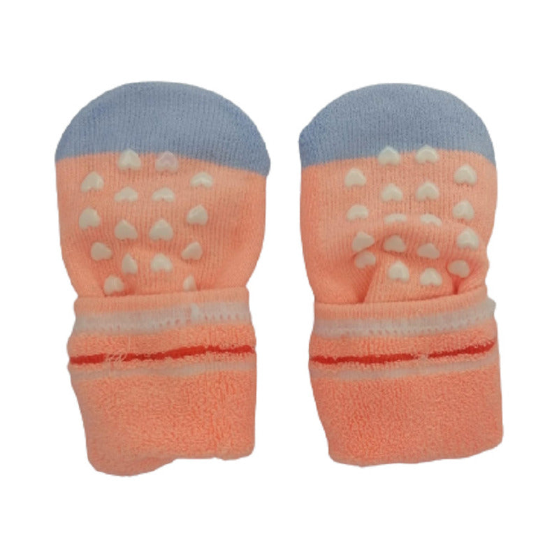 Pack 4 Pares De Calcetines Antideslizantes  Bebes Animalitos