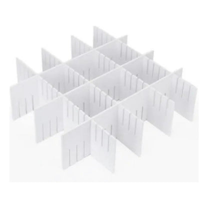 Separadores De Gaveta Organizador Closet 2 Pcs Ajustables