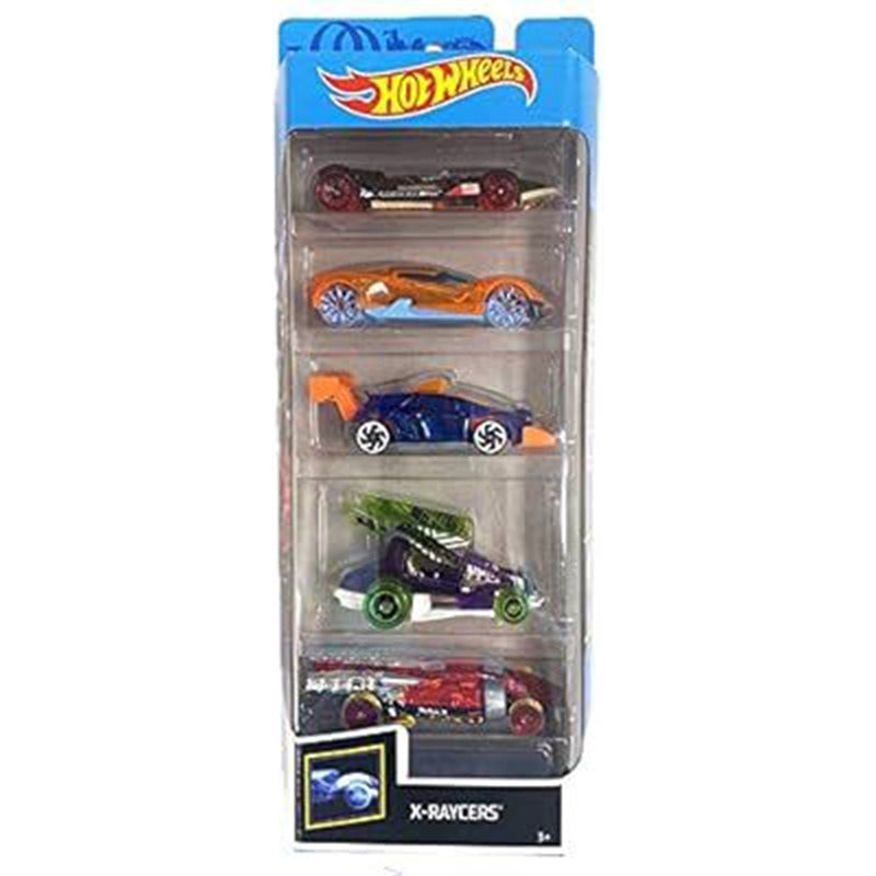 Set 5 Autos Coleccionables Vehículos Juguetes Hot Wheels Auto Multicolor