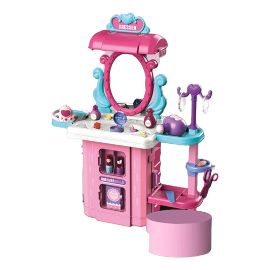 Set Peluquería  Juguete Maleta Juego De Roles Niñas