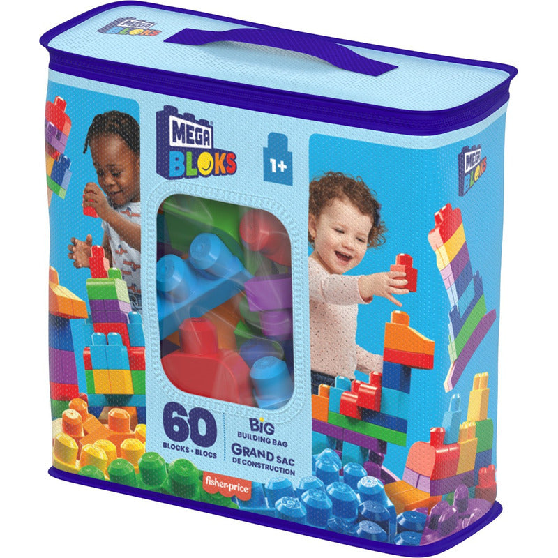 Mega Bloks Juguete De Construcción Bolsa Clásica 60 Bloques