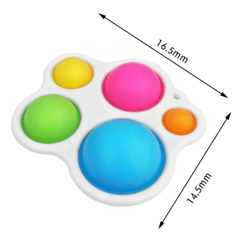 Juguete Mordedor Sensorial Con Pot It Para Bebes