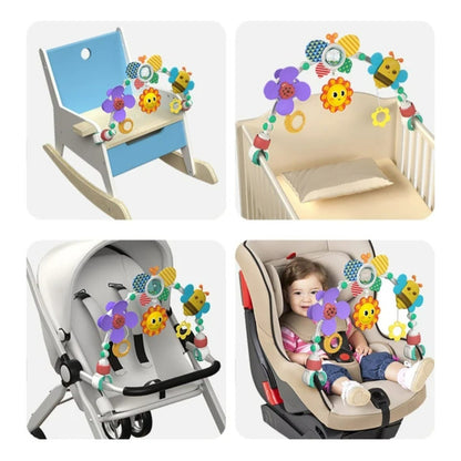 Arco Móvil Multiuso Estimulación Bebé Coche-cuna-sillas Multicolor Abeja